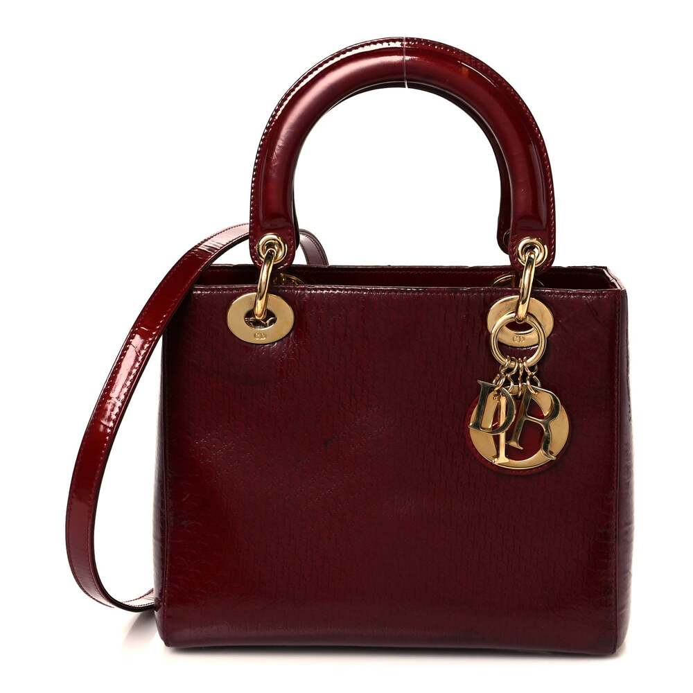 Christian Dior Patent Diorissimo Medium #269975C15B